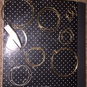 hooped earring set